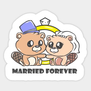 Wedding marriage marriage marriage married Sticker